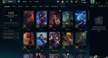 Conta lol platina 2