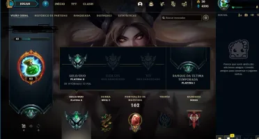 Conta lol platina 2