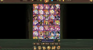 Conta relativamente nova de 7ds grand cross