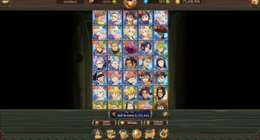 Conta relativamente nova de 7ds grand cross