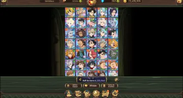 Conta relativamente nova de 7ds grand cross