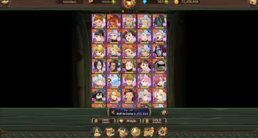 Conta relativamente nova de 7ds grand cross