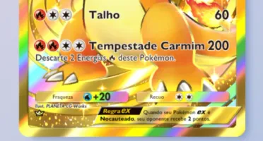 Pokémon Tcg Pocket- Charizard Gold + Articuno EX+ Full Arts