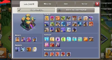 Conta de Clash of Clans CV 14 FULL