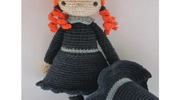Receita em PDF - Boneca Bruxa Amou Amigurumi
