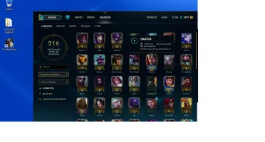 Vender conta do lol