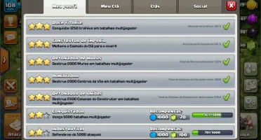 Vila Clash of clans Cv 9 full + conta pokemon go nvl 27