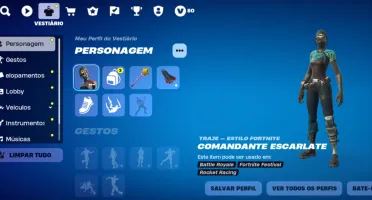Conta Fortnite
