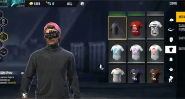 CONTA FREE FIRE ANTIGA LVL 54