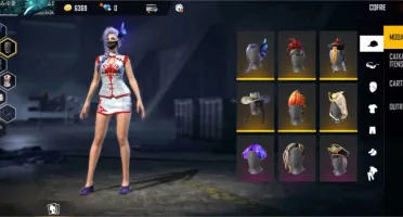 CONTA FREE FIRE ANTIGA LVL 54