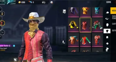 CONTA FREE FIRE ANTIGA LVL 54