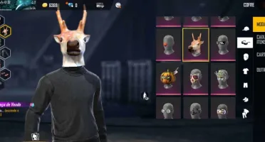 CONTA FREE FIRE ANTIGA LVL 54