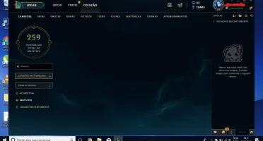 Conta League of Legends lvl50,todos campeões e 158 skins