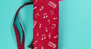 Capa Artesanal para Flauta Doce Soprano