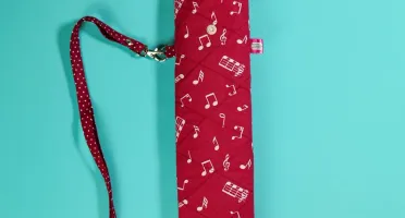 Capa Artesanal para Flauta Doce Soprano