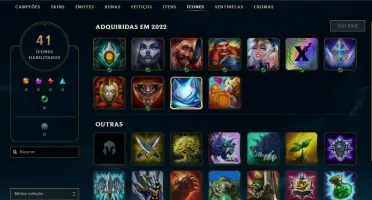 Conta Platina 4 - Smurf LOL (league of legends) ELOMOON