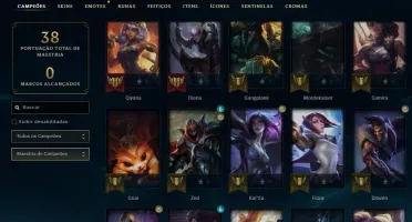 Conta Platina 4 - Smurf LOL (league of legends) ELOMOON