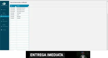 Planilha para Manutenção Preventiva em Excel