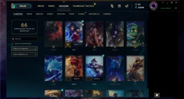 Conta Smurf Mestre 100PDL Lol