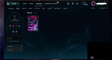 Conta Smurf Mestre 100PDL Lol