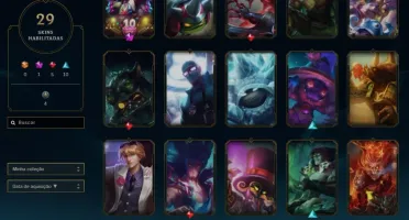 Conta Lol Level 106 várias skins