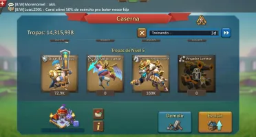 Vendo conta no Lords Mobile
