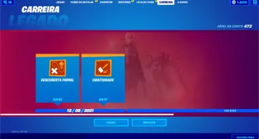 Conta FORTNITE skins, herois, C/salve o mundo 1.600Vbucks