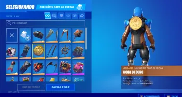 Conta FORTNITE skins, herois, C/salve o mundo 1.600Vbucks