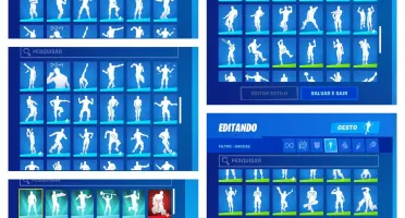 Conta do Fortnite Antiga S3 Capítulo 1, SoM Upado, Skin Rara