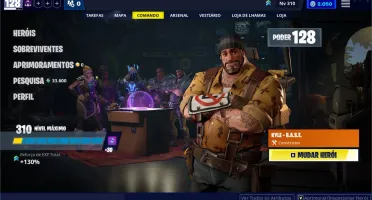 Conta do Fortnite Antiga S3 Capítulo 1, SoM Upado, Skin Rara