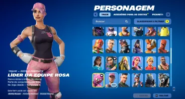 Conta Fortinite passe season 4 completo