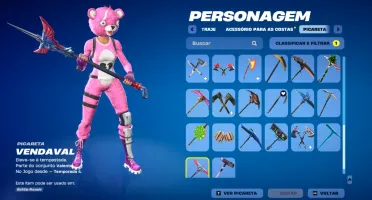 Conta Fortinite passe season 4 completo