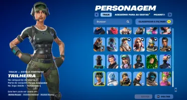 Conta Fortinite passe season 4 completo