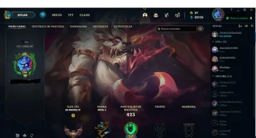 Conta League Of Legends LV 325