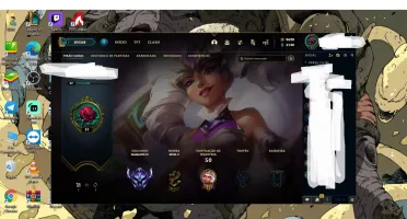 Conta League of legends-Diamante4-caindo com mestre+ !