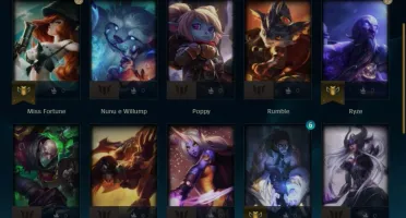 Smurf Conta de  LOL GOLD 4 68% DE WIN RATE