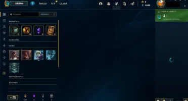 Smurf Conta de  LOL GOLD 4 68% DE WIN RATE