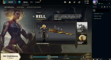 Conta lol Todos os campeões, 348 Skins email não confirmado