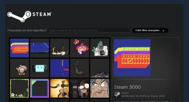 823 jogos, Nível 15 steam, perfil e miniperfil especial