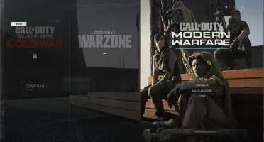 conta cod warzone, completo, com algumas skins,
