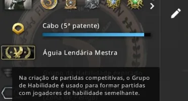 Conta CSGO 7 Medalhas