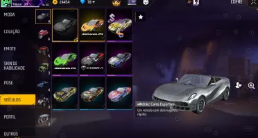 Vendo Conta De Free Fire Com Primeiro Passe E Muito Mais !!!