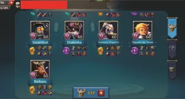 Conta Lords Mobile 272M de poder com T4 liberada