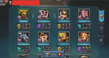 Conta Lords Mobile 272M de poder com T4 liberada