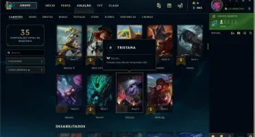 unranked lv 23 18 champs skin kazix estrela negra