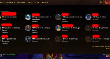 CONTA WORLD OF WARCRAFT (EXPANSÕES DELUXE, MOUNTS RARAS).