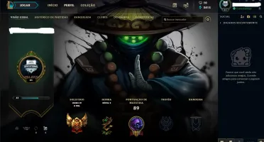 2 Contas Gold League of Legends