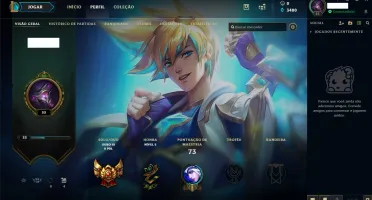 2 Contas Gold League of Legends