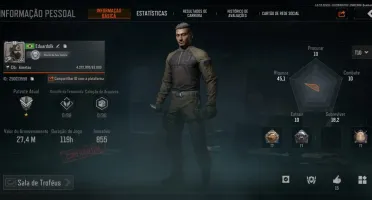 conta Arena Breakout mobile