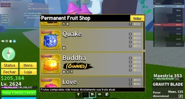 conta blox fruits 10mi bounty 6 perm full game pass